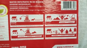 TV Hydroblob D34 120x15x20cm 34 Ltr. A. van Elk BV
